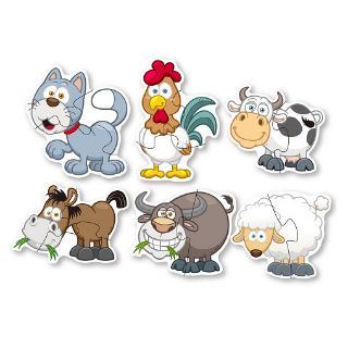 Obrázek z Puzzle velké zvířata domácí 